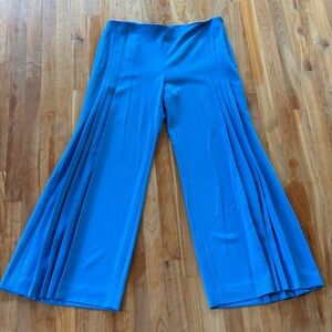 Per Se Electric Blue Wide Leg Pants